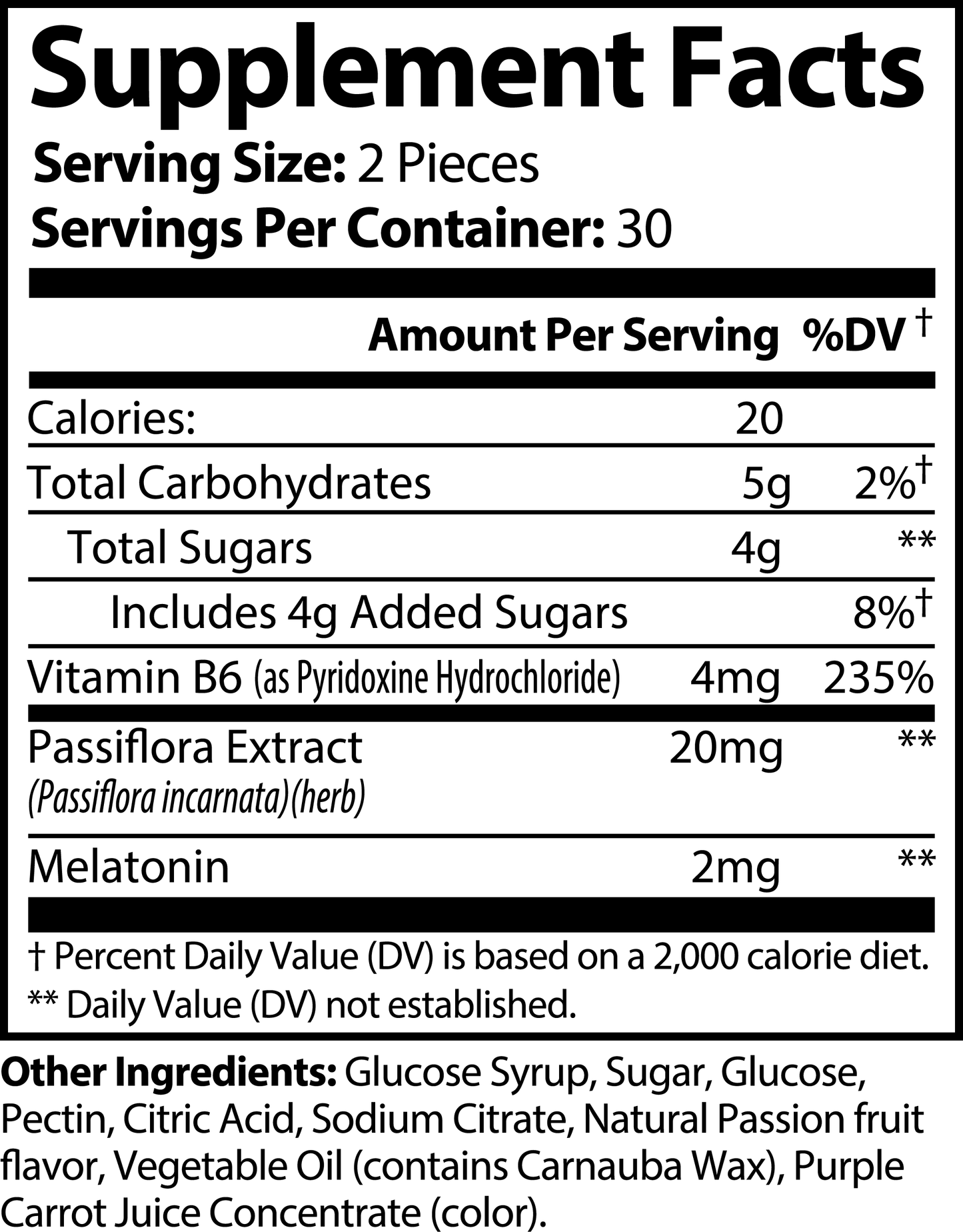 Goodnight Sleep Gummies (Adult)